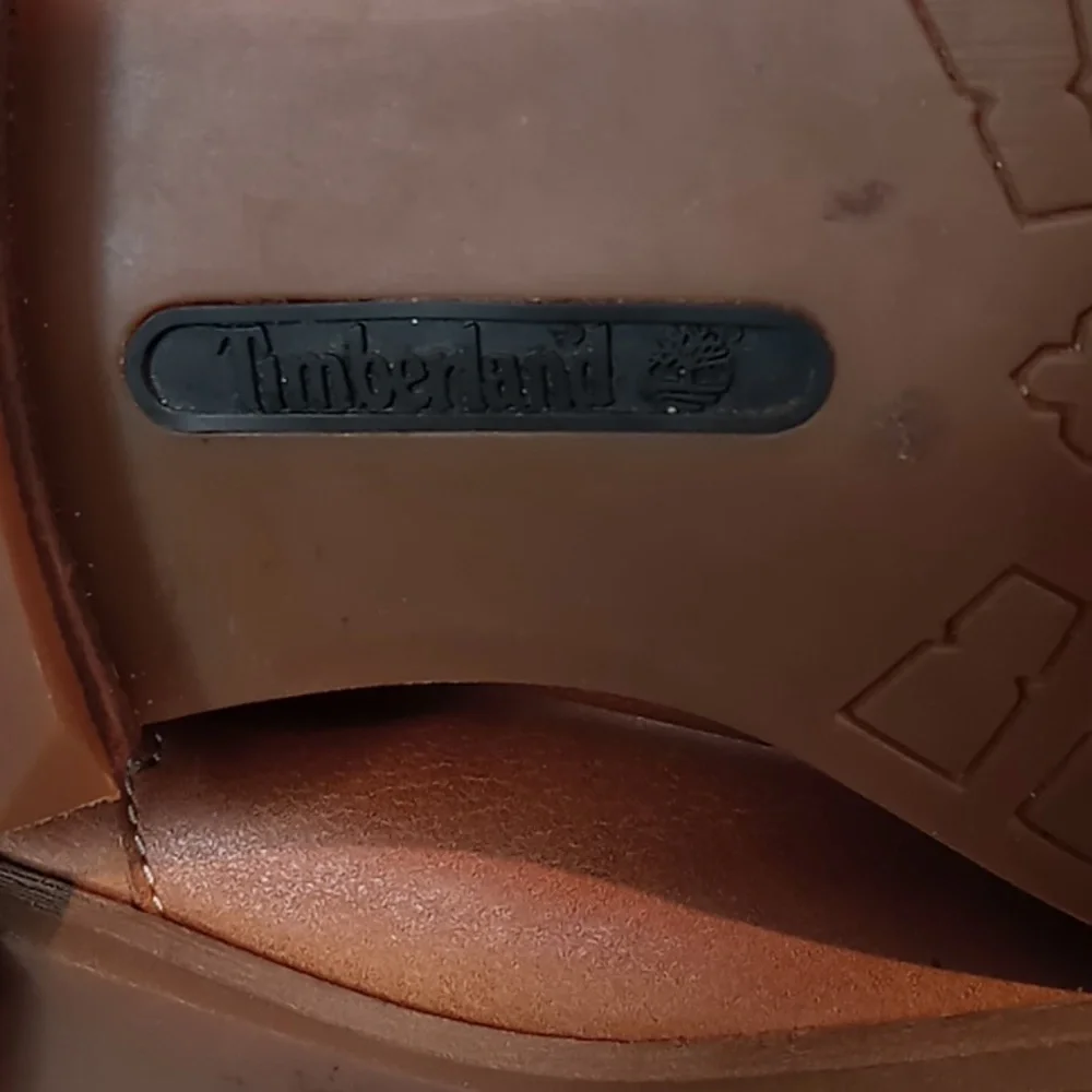 Timberland Savin Hill-Tall Leather Boots -w/ Zippers --British Tan - 7 women's